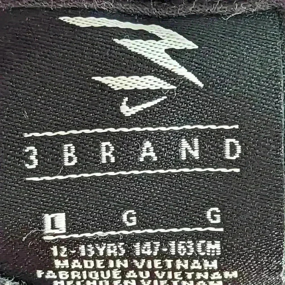 Nike 3 Brand By Russell Wilson Ballers Boys Graphic Hooded Sweatshirt Sz Large - Picture 7 of 12